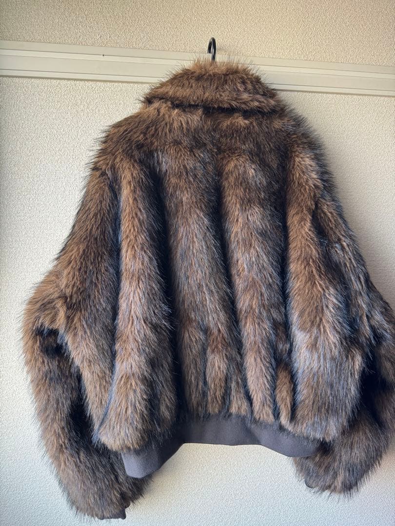 ballsy brothers fur flight jacket Lサイズ