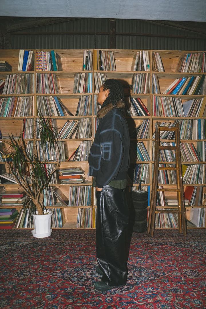 ballsy brothers fur flight jacket Lサイズ