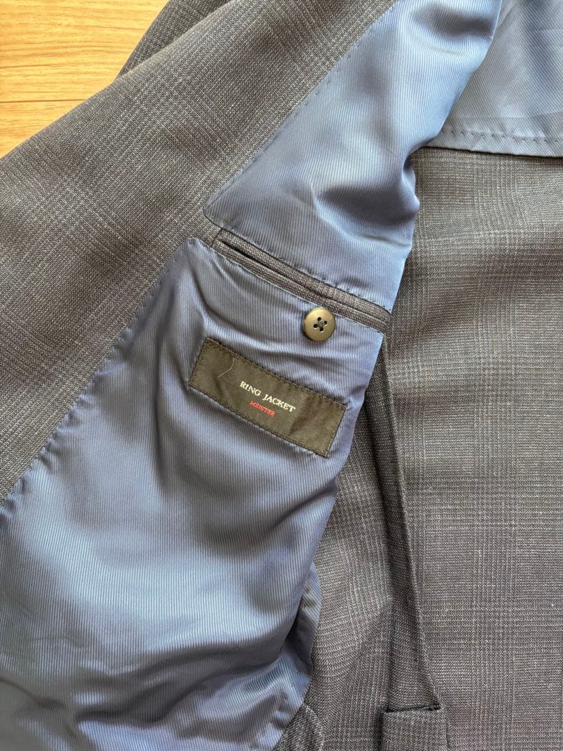 【希少】リングヂャケット スーツ52サイズ RT020S74X 定価20万相当
