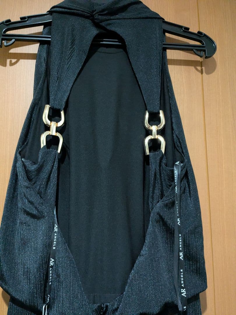 ANGEL R ブラック ホルターネックドレス　新品未使用