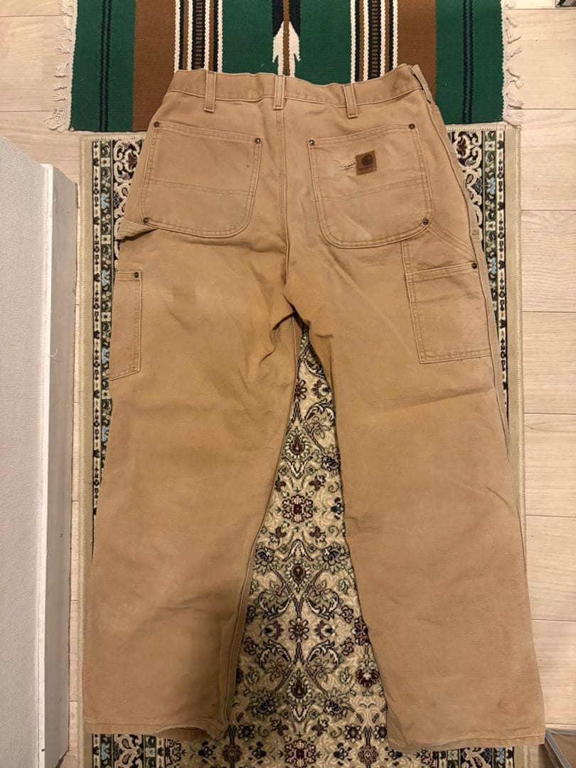00s Carhartt 32×30 B136ダブルニー　カーハート