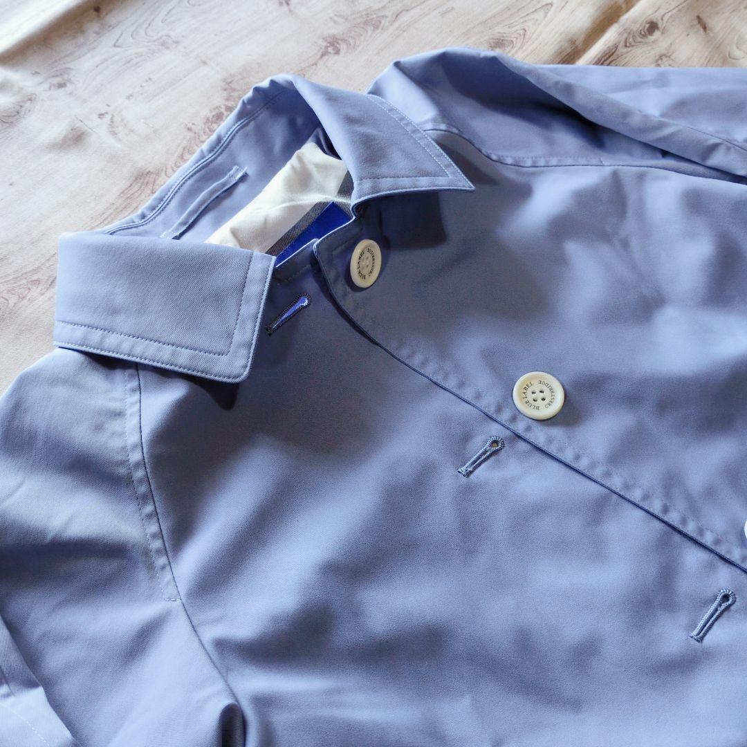 バーバリー ブルーレーベル ロングコート 新品 定価5万円