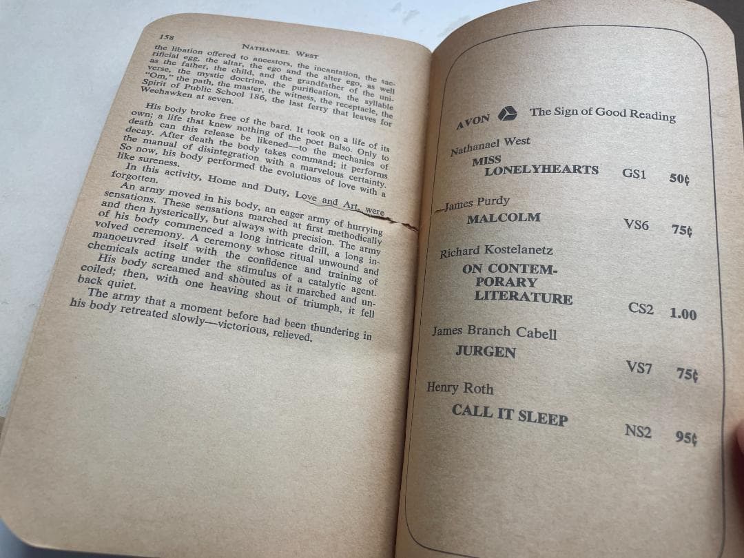 ナサニエル・ウェスト原画表紙版下一点物『クール・ミリオン』60年代制作資料