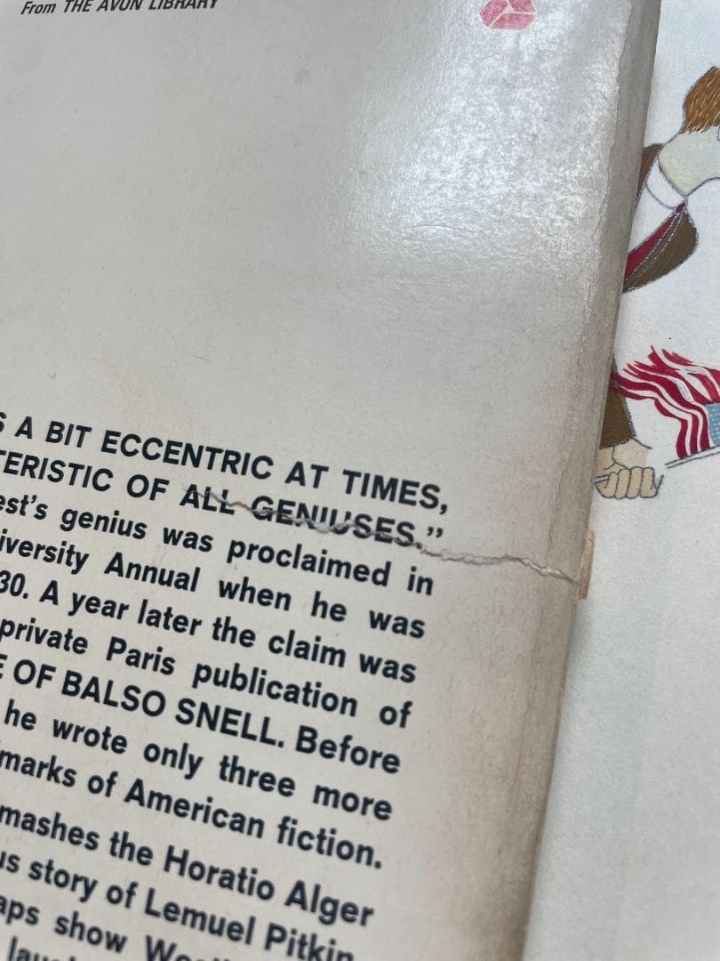 ナサニエル・ウェスト原画表紙版下一点物『クール・ミリオン』60年代制作資料