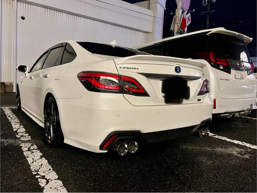 220クラウンRS マフラー