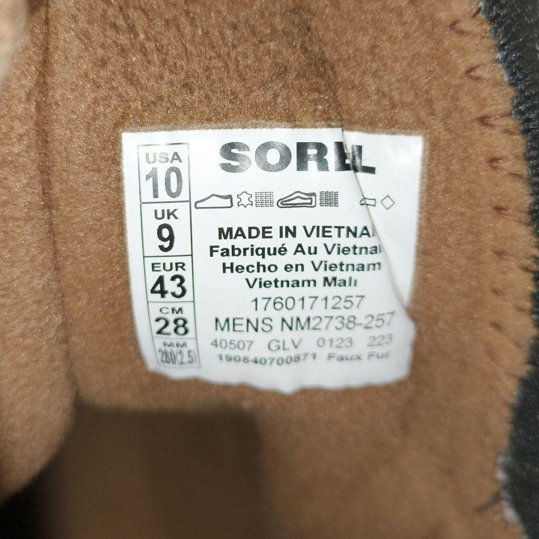 SOREL ショートブーツ メンズ 28cm