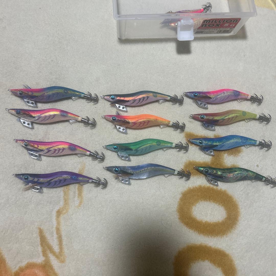 エギ 王12個セット 多色 3.5号