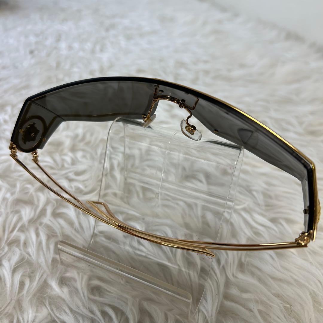 【激レア商品】ヴェルサーチ メデューサ ゴールドミラー サングラス メンズ