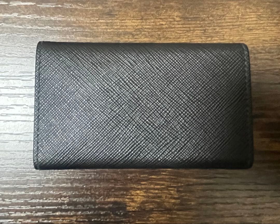 PRADA Saffiano l キーケース ブラック
