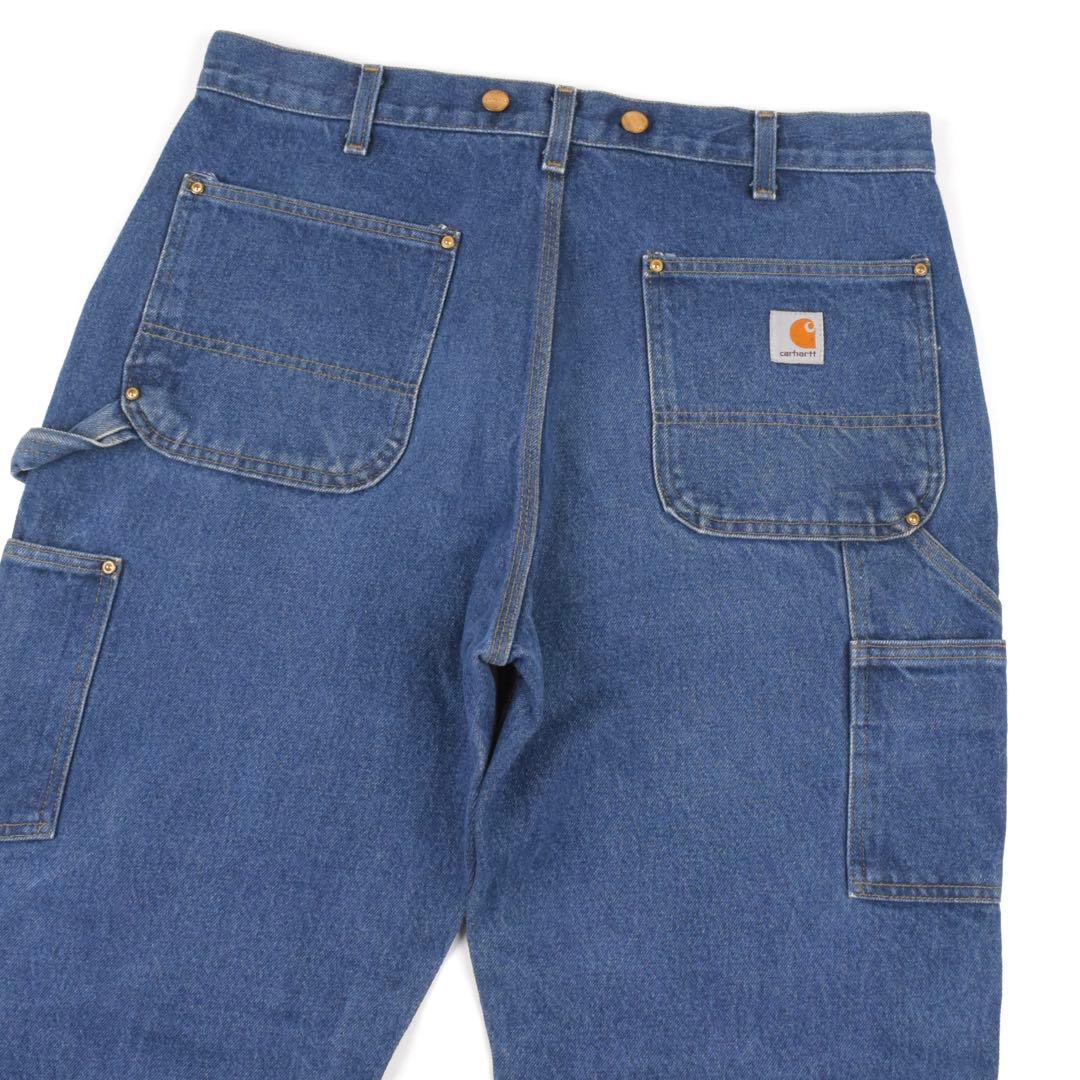 Carhartt Double Knee Pants 34×30 カーハート 青