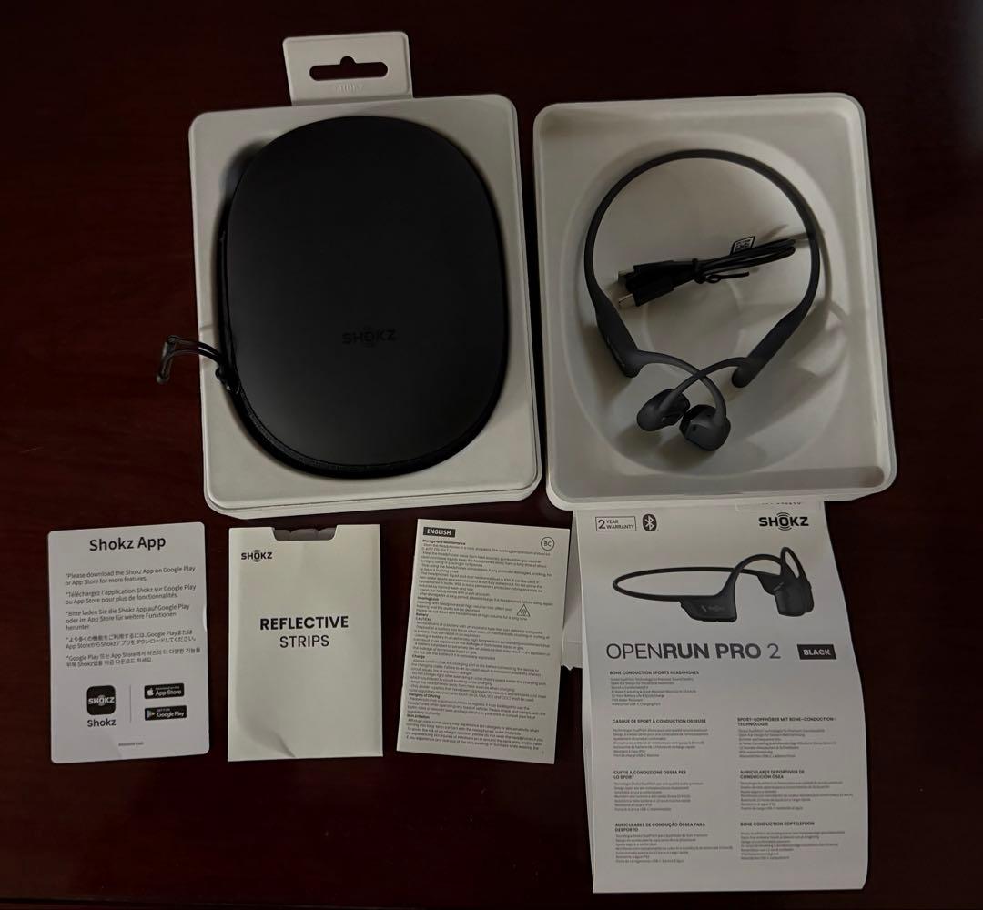Shokz OPENRUN PRO 2 ワイヤレスイヤホン + おまけ