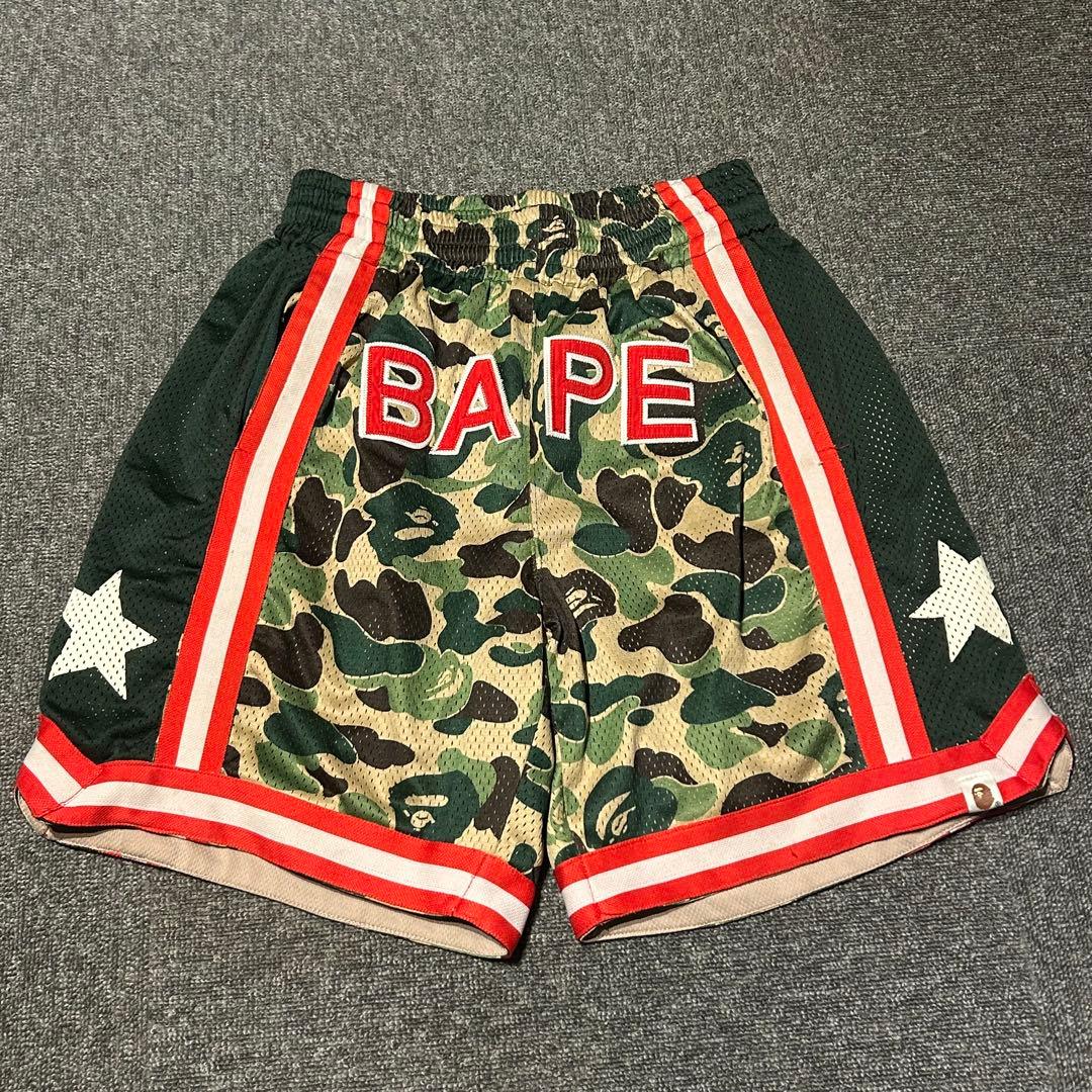 BAPE カモフラージュ バスケットボールショーツ