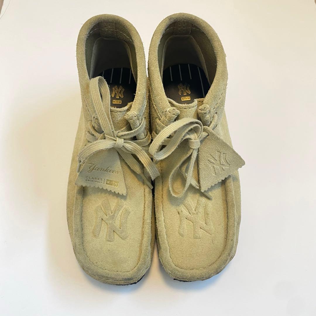 clarks KITHコラボ　ヤンキース　ワラビー