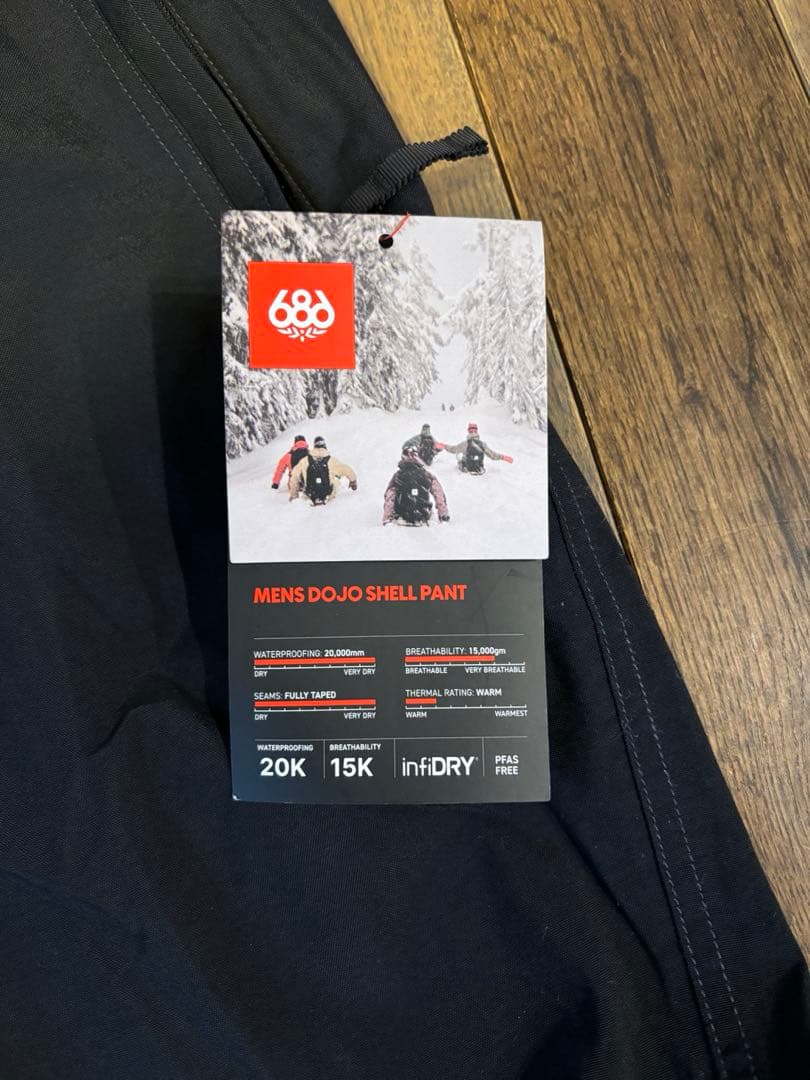 686 DOJO SHELL JACKET SHELL PANT 上下　セット