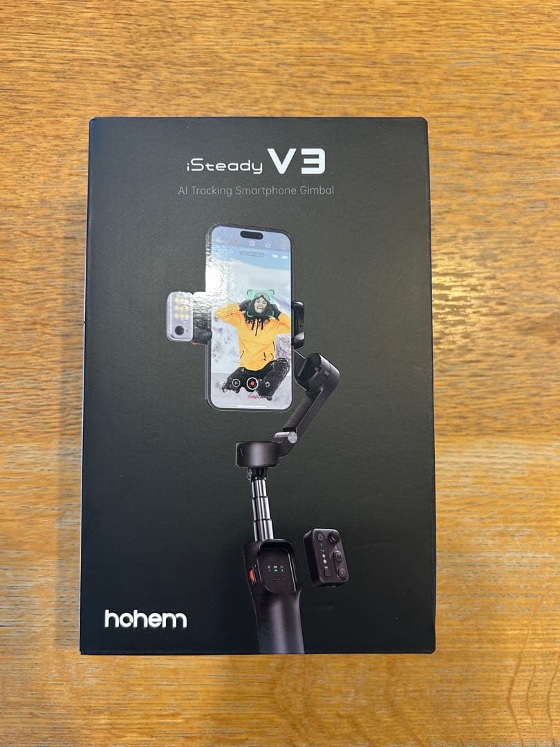 hohem iSteady V3 AI搭載スマホジンバル(ブラック）