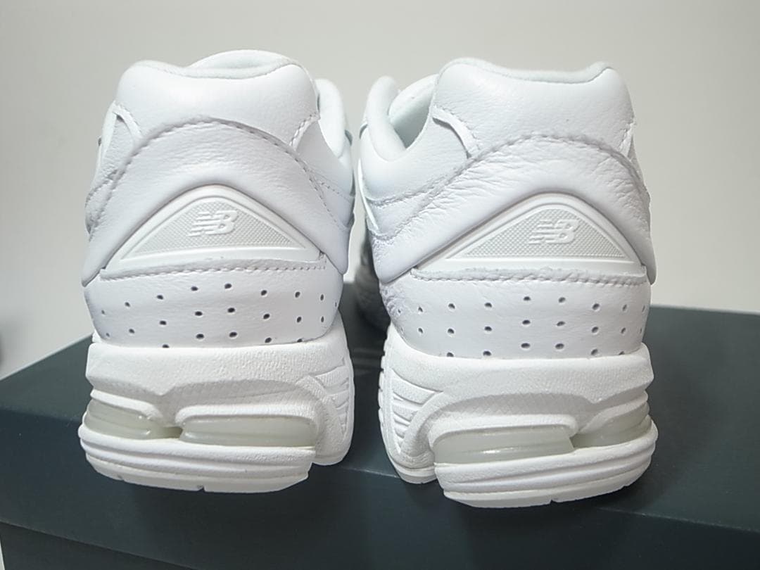 オールレザーML2002RI新品22.5cmトリプルWHITE白 オールホワイト