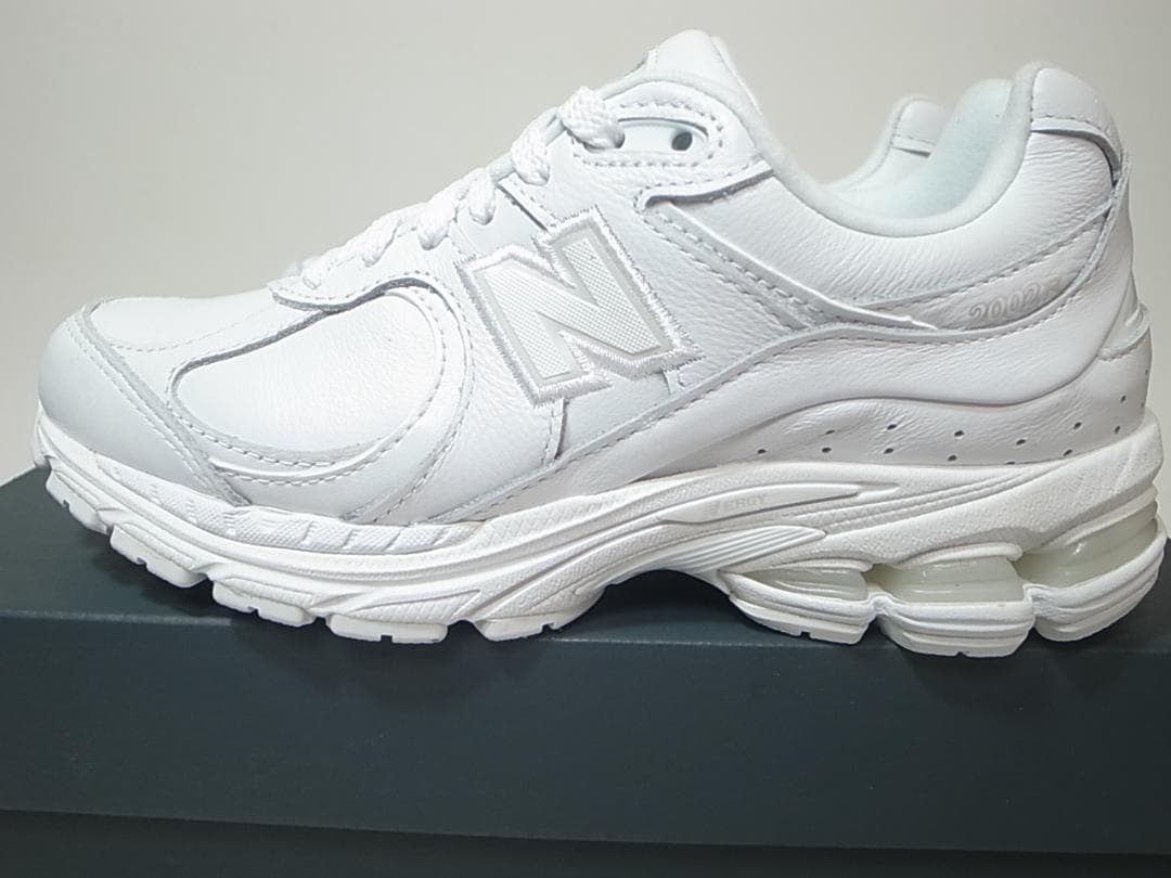 オールレザーML2002RI新品22.5cmトリプルWHITE白 オールホワイト