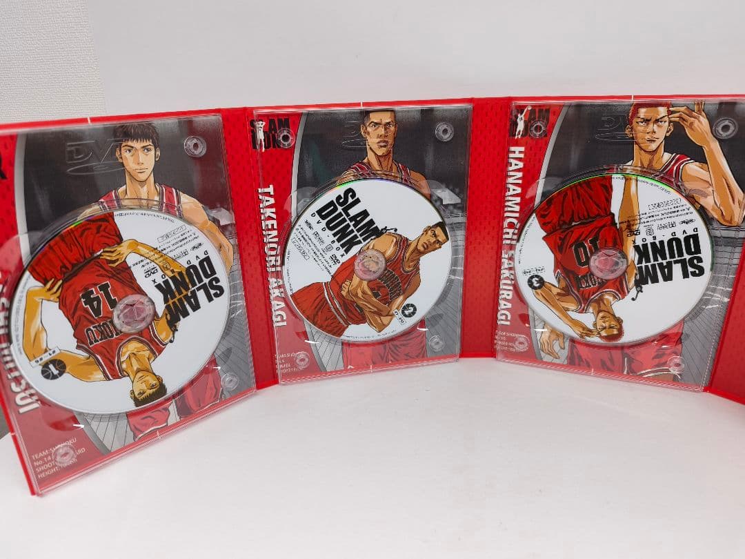 SLAM DUNK DVD-BOX 初回生産限定 桜木花道ユニ付き