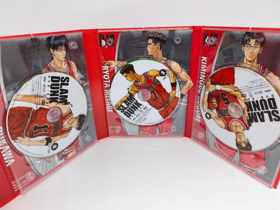 SLAM DUNK DVD-BOX 初回生産限定 桜木花道ユニ付き