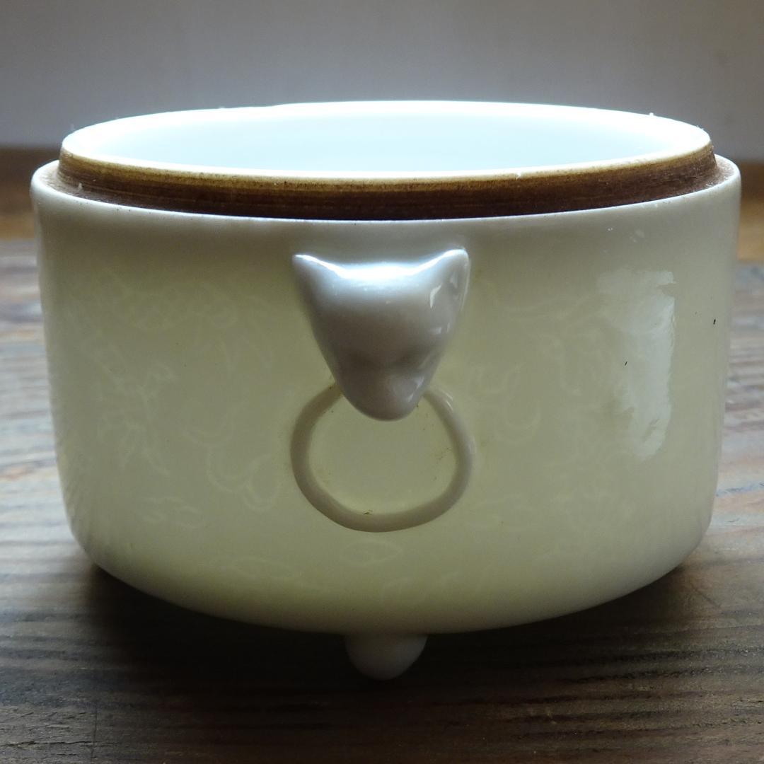 シ*マ様 香合　蓋に欠け有ります　永楽年製　龍模様　香炉　壺　オブジェ　唐物