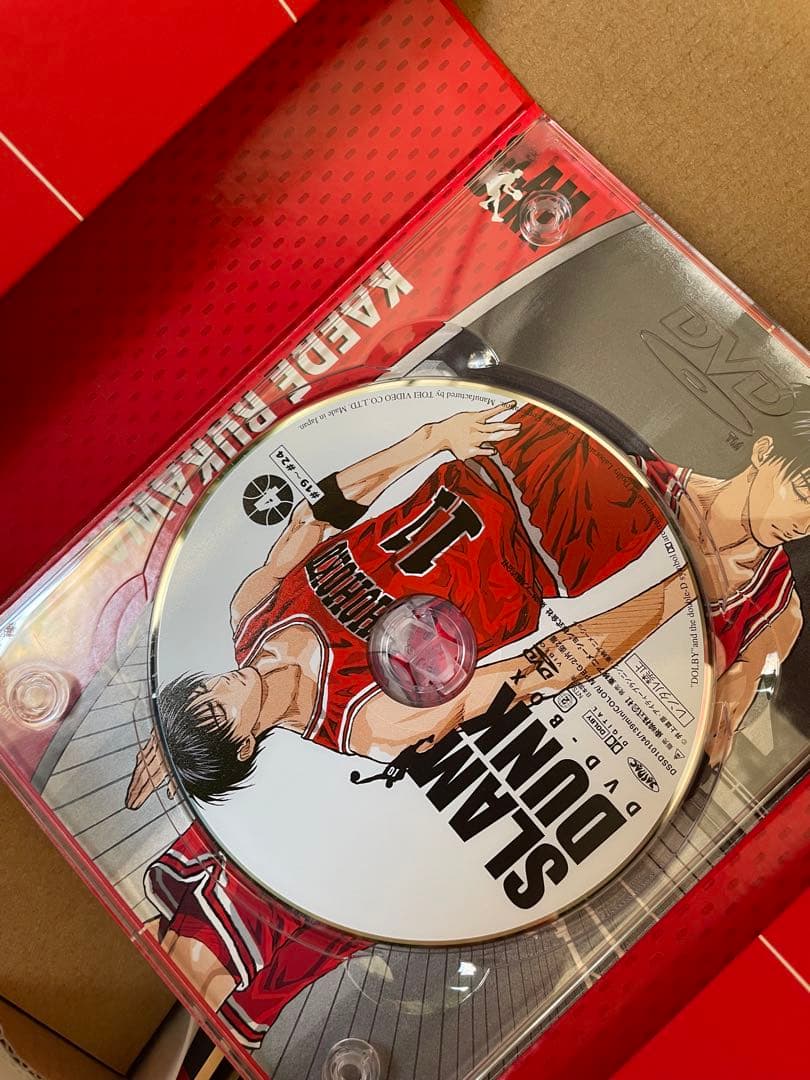 スラムダンク DVD-BOX〈初回生産限定・18枚組・流川楓ユニホーム有り