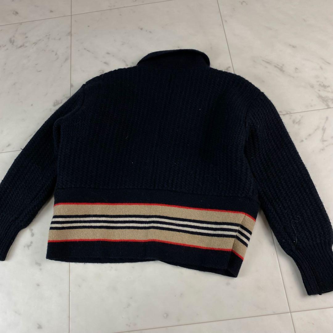 m*4様 現行タグ 4Y◎バーバリー　ニットカーディガン　スウェットパンツ　セッ