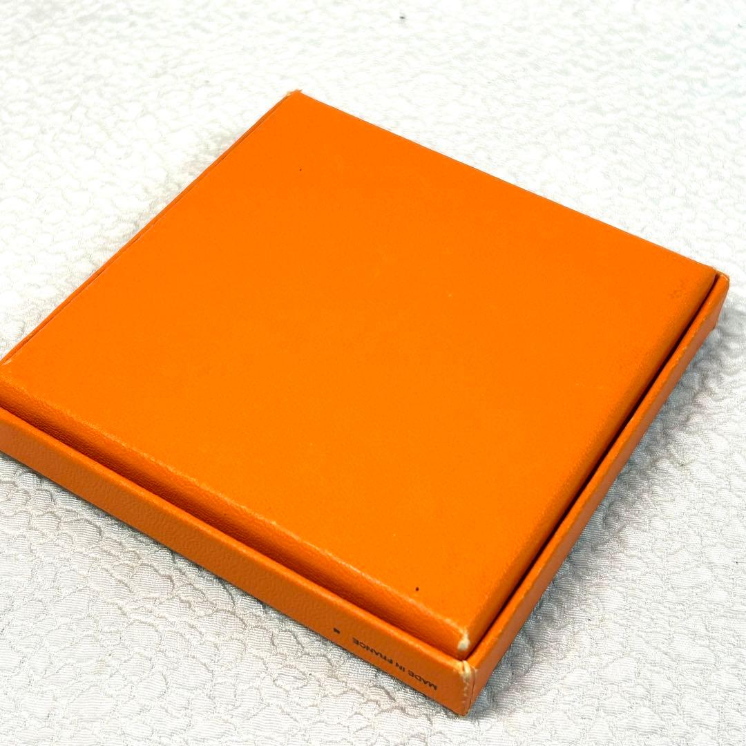 エルメス Hバングル クリッククラック ブレスレット シルバー ブルー