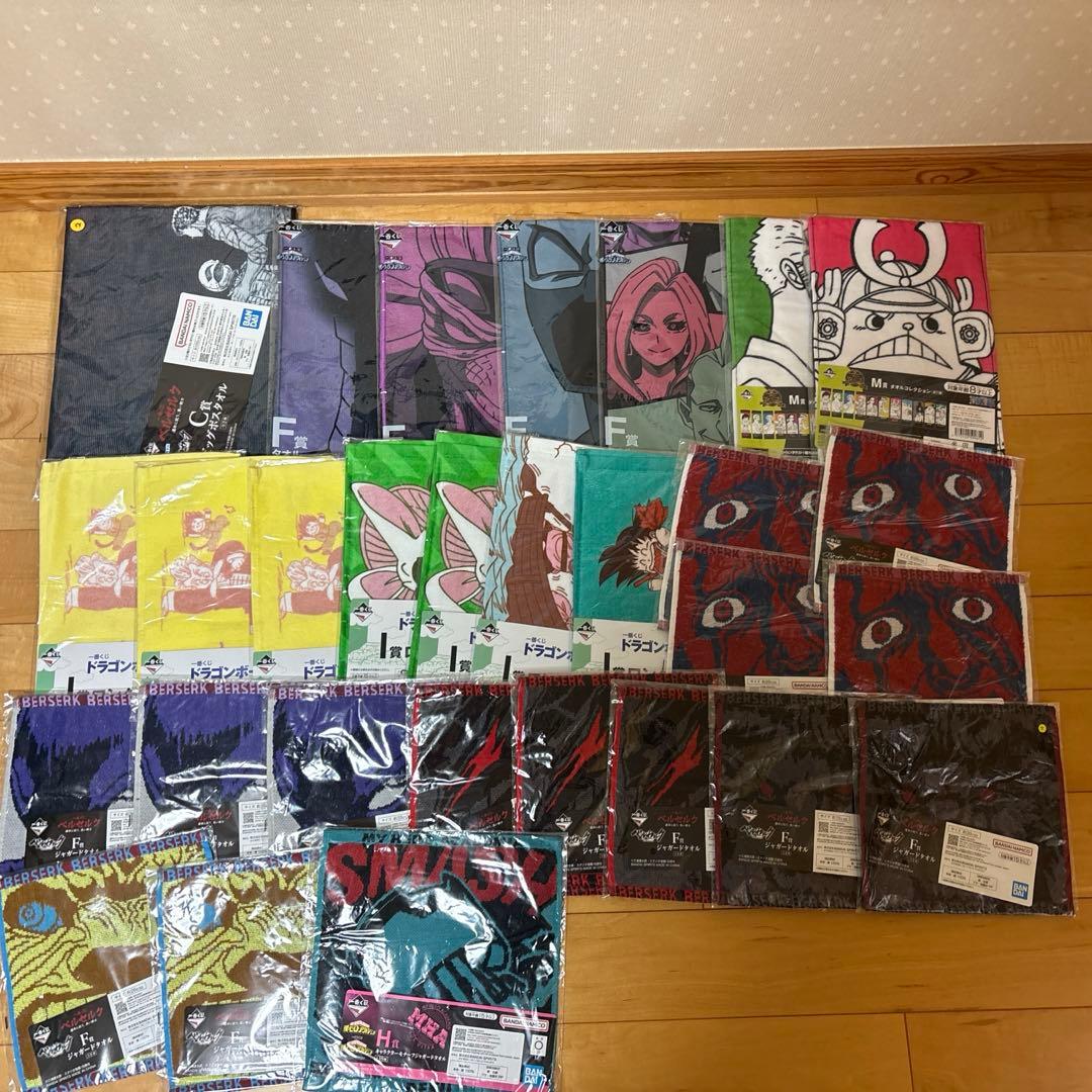 一番くじ下位賞等アニメグッズ約280点まとめ売り