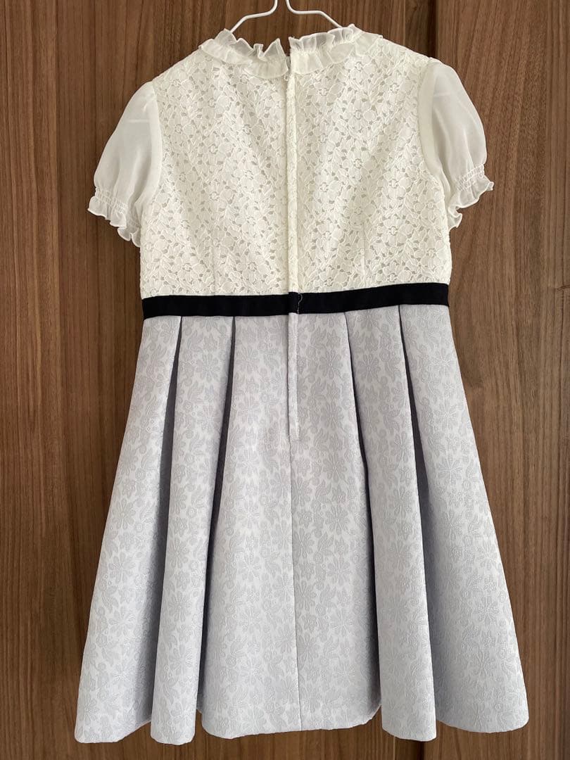 フォーマルワンピース120サイズ　ローファー18.5cm〜19cm