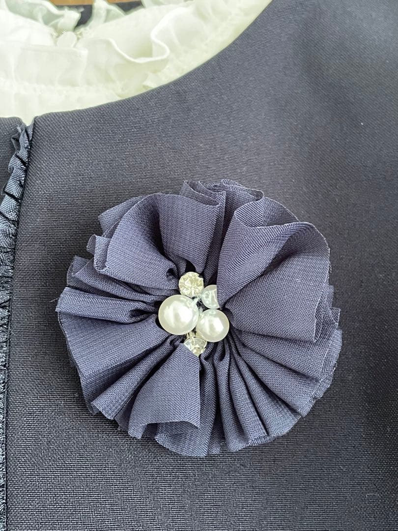 フォーマルワンピース120サイズ　ローファー18.5cm〜19cm