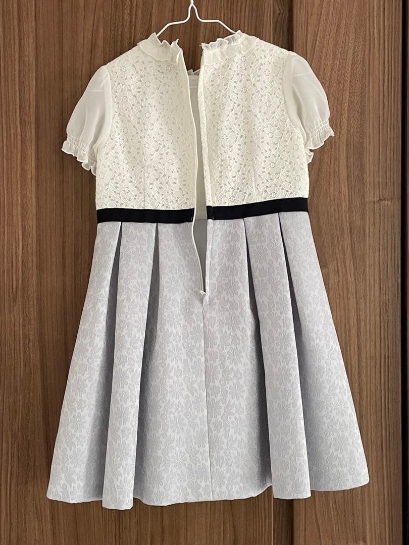 フォーマルワンピース120サイズ　ローファー18.5cm〜19cm