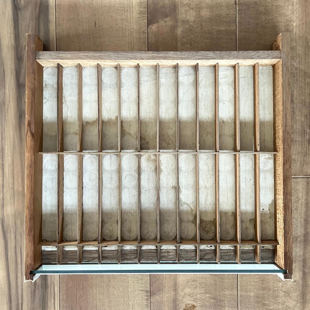 ダルマミシン糸 糸ケース 陳列棚 糸収納棚 引出し収納 レトロ ルアーケース