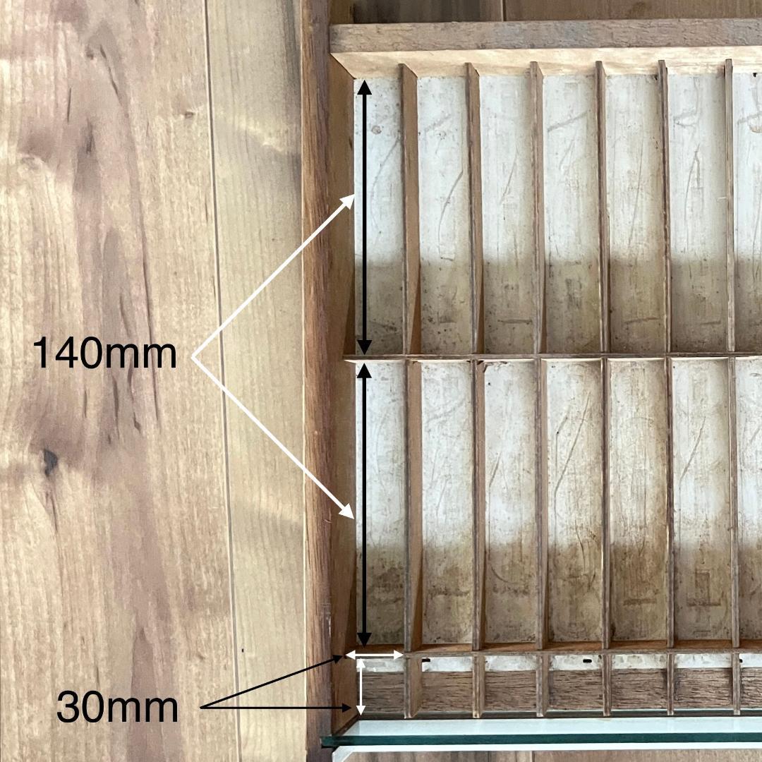 ダルマミシン糸 糸ケース 陳列棚 糸収納棚 引出し収納 レトロ ルアーケース