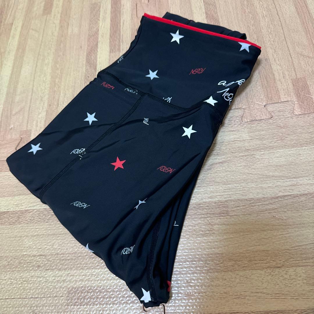 【agnes b.×NERGY】水陸両用＆UV 総柄プリントスポーツレギンス