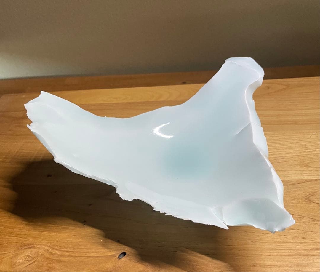 ゆうかプロフ必読　加藤委作品　青白磁三角皿(B)