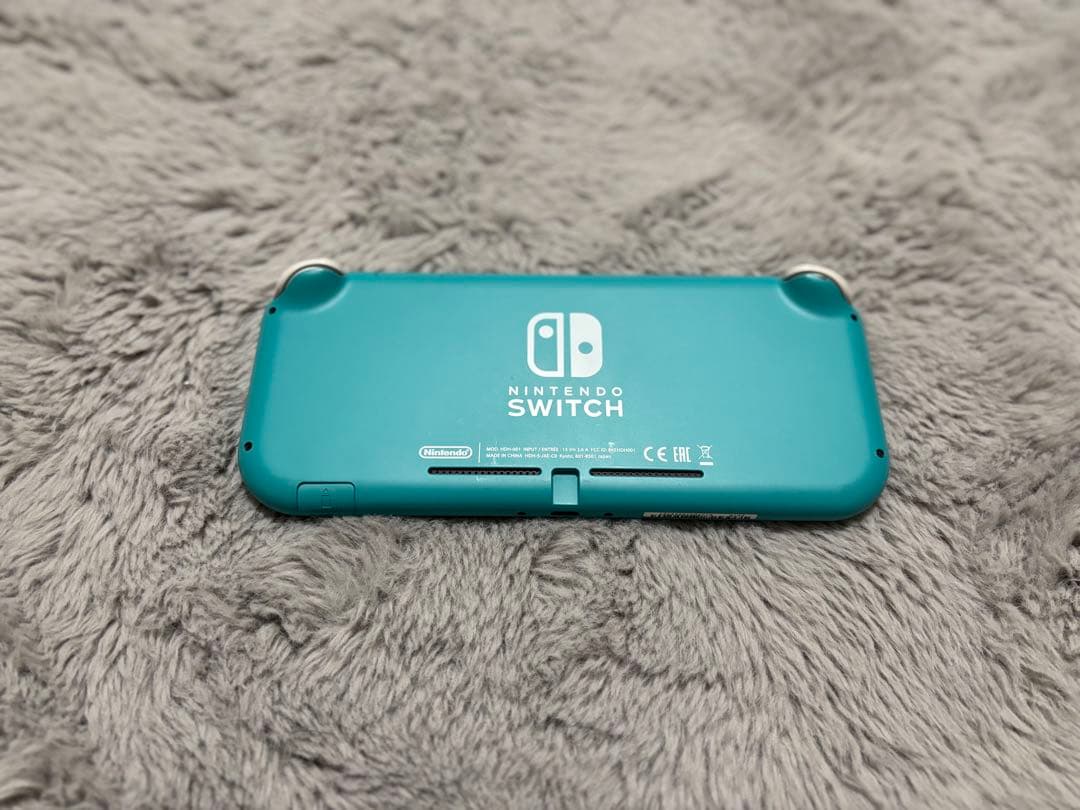 『生きてます』Nintendo Switch Lite ターコイズ
