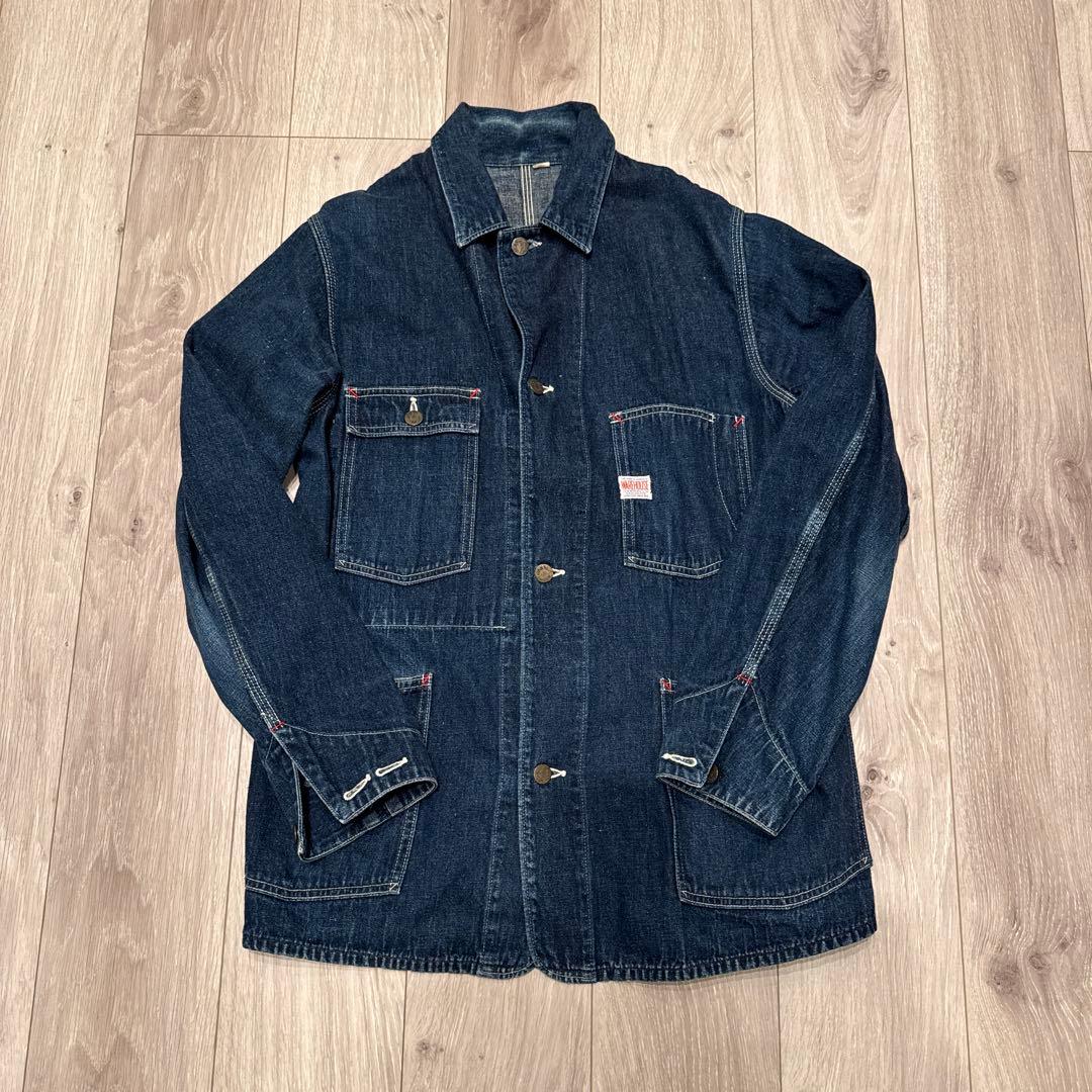 WAREHOUSE デニムカバーオール 36