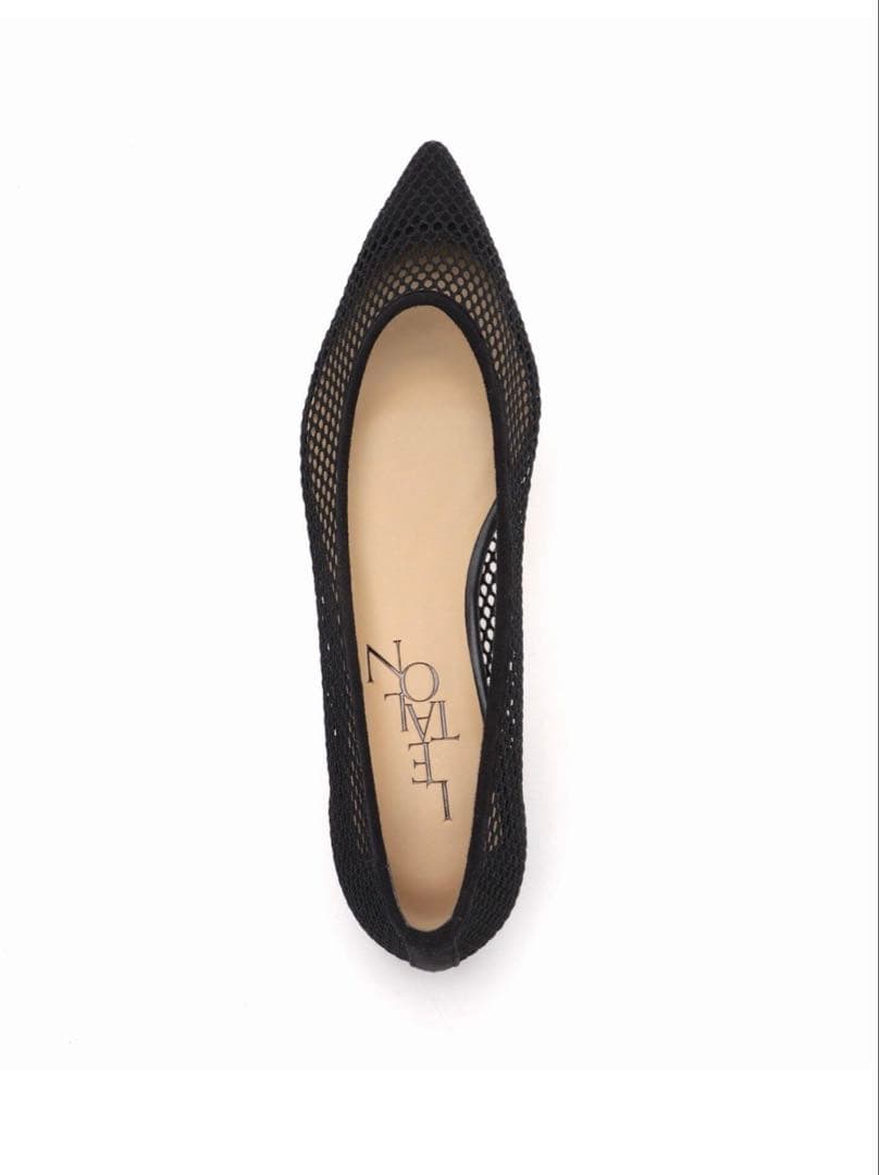【EC完売品】LE TALON ポインテッドネットフラット