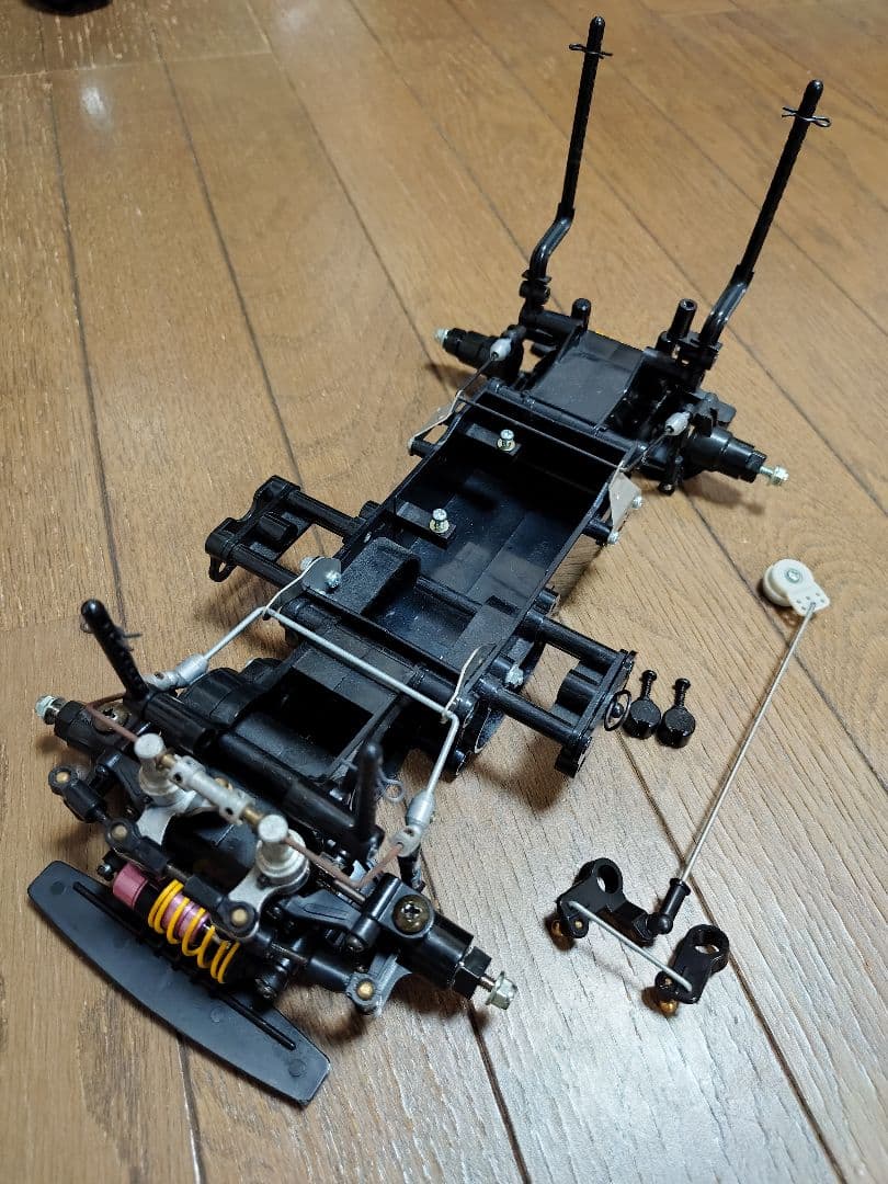 田宮 M-01 シャーシ オプションパーツ付き