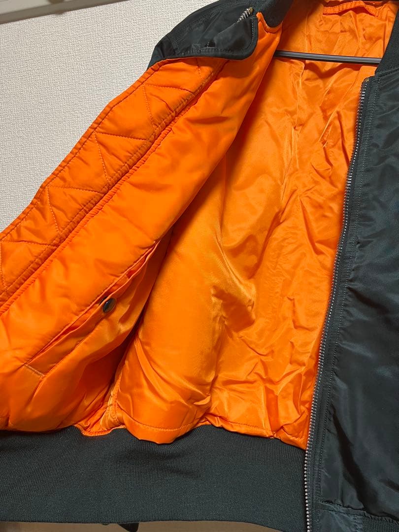 ※年末セール中※MA-1スタイル ダークグリーンジャケット