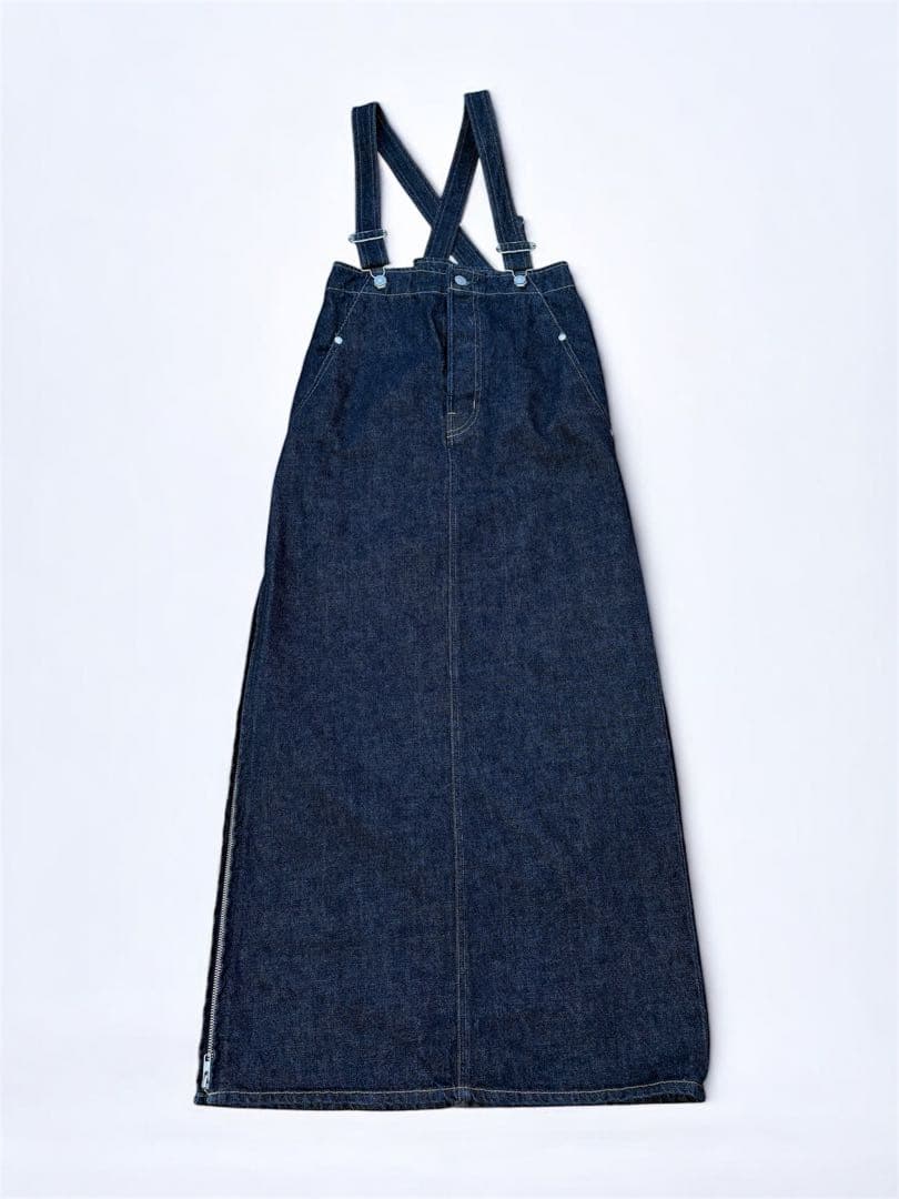 EDWIN×ETRETOKYO デニムハイライズサススカート　S