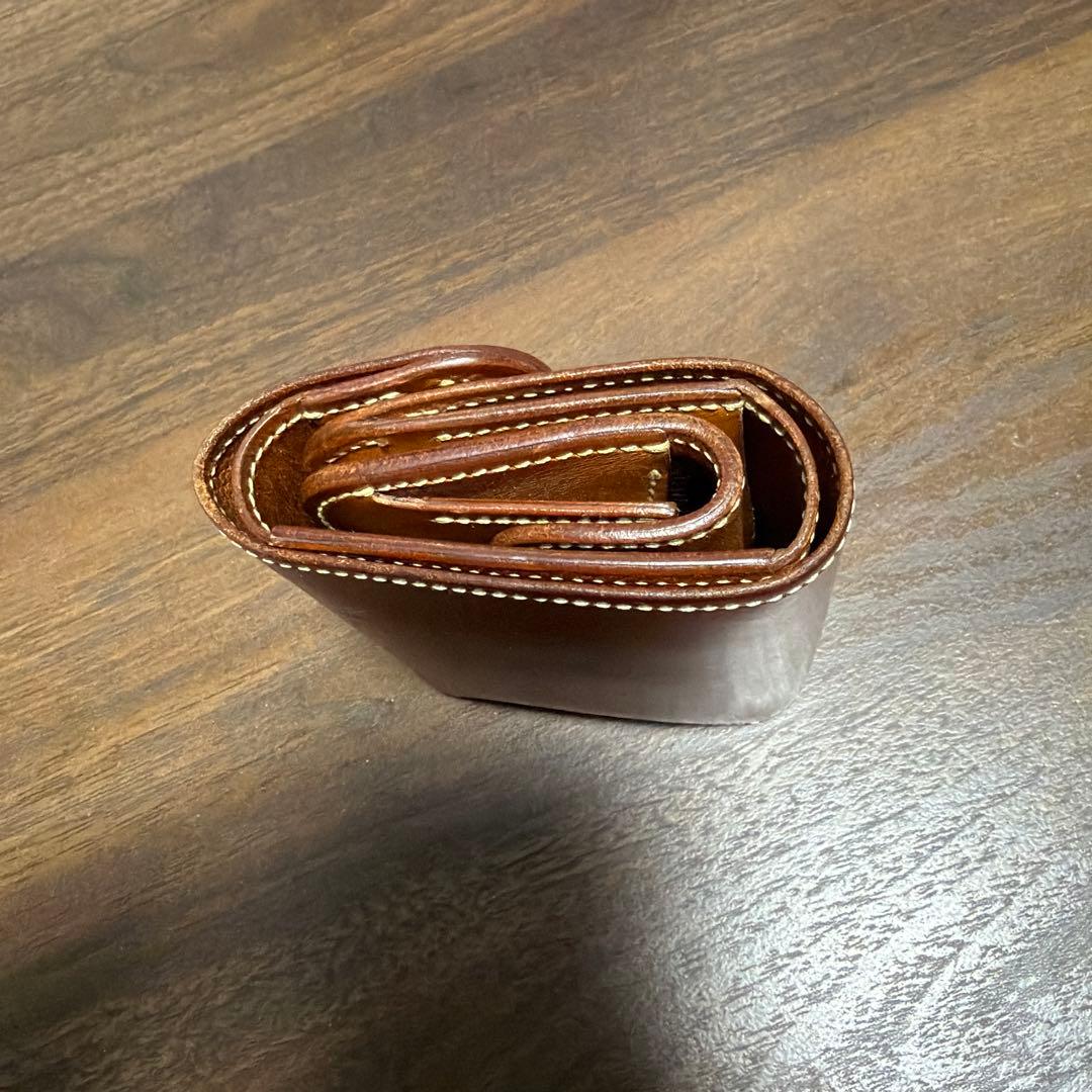 クリスマスセール❗️ラストクロップスコルト　二つ折り財布