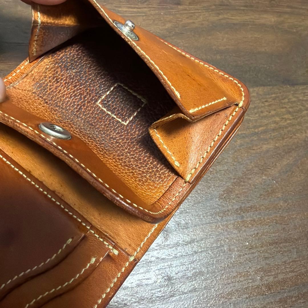 クリスマスセール❗️ラストクロップスコルト　二つ折り財布