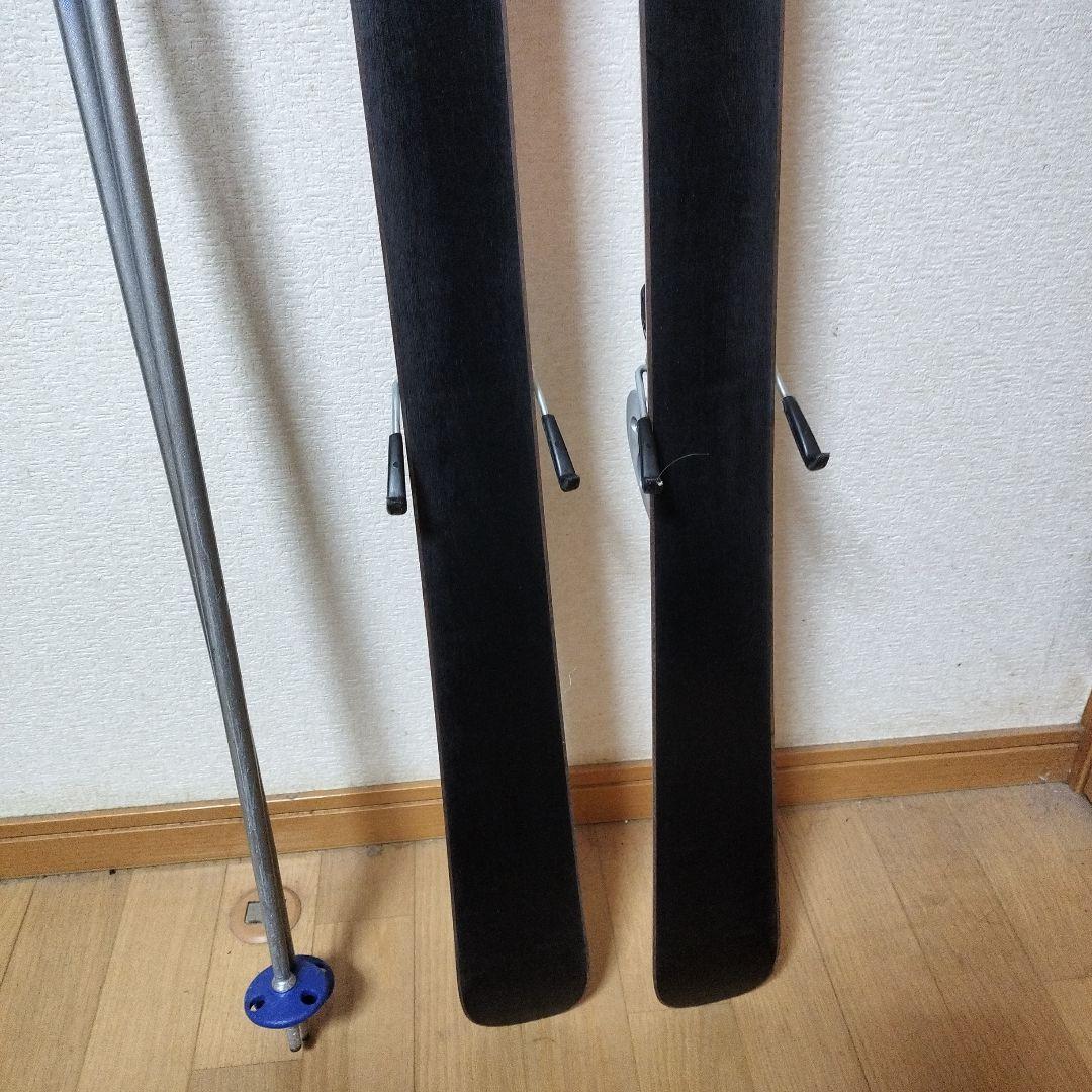 ノルディカ　NORDICA 140cm ジュニアスキー板　ストックセット　おまけ