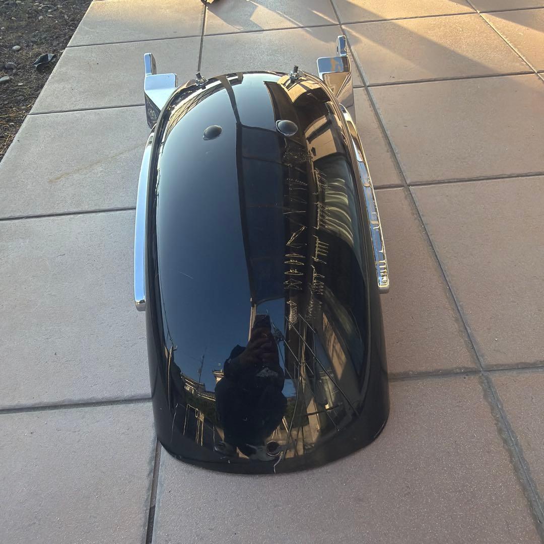 ハーレーソフテイルデュース リアフェンダー