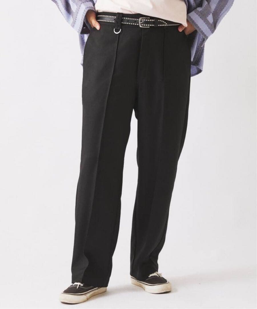 Dickies 別注 ピンタック ワイドスラックス サイズ M ブラック