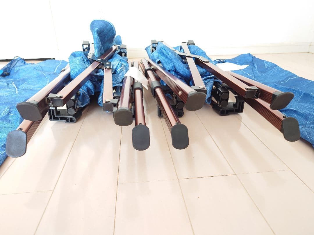 Coleman レイチェア インディゴレーベル デニム 2脚セット