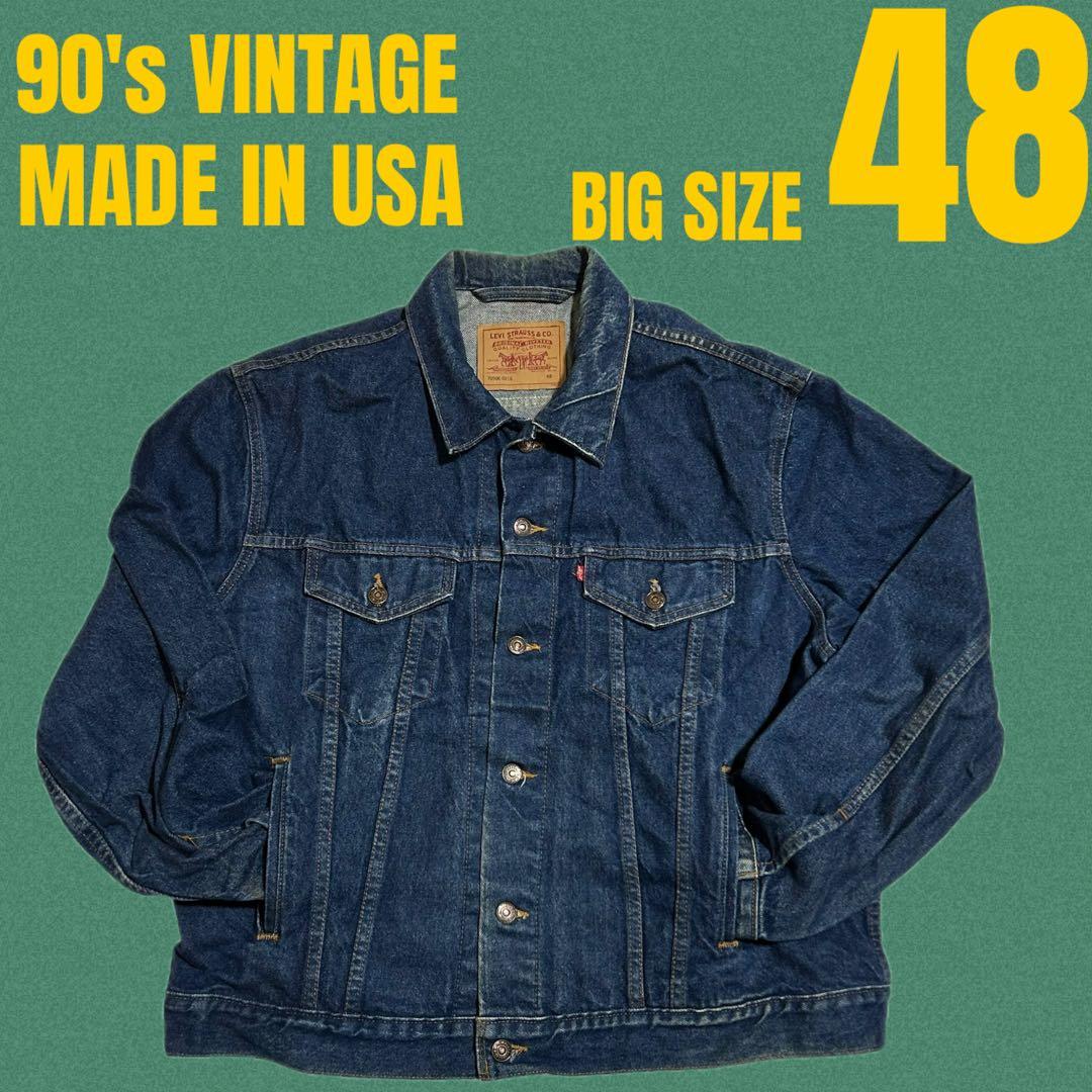 USA製【90s】リーバイス　70506 ビッグサイズ48