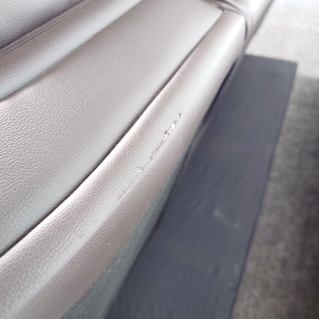 ニトリ ソファベッド Nシールド ロック 3人掛け 合成皮革 家具 D130