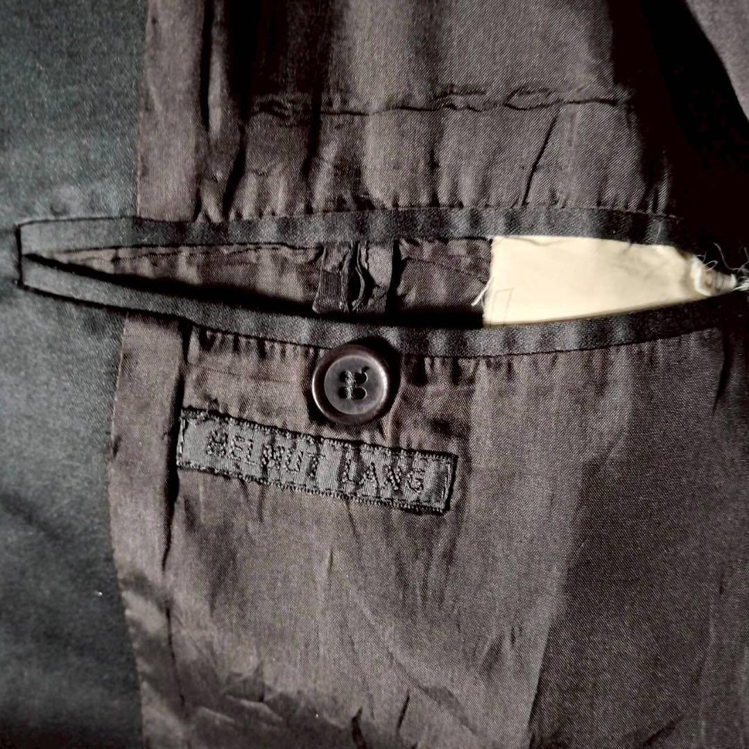 アーカイブ 本人期 ヘルムートラング テーラードジャケット 3ボタン ウール